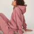 Hoodie Brushed Sweat, Pink