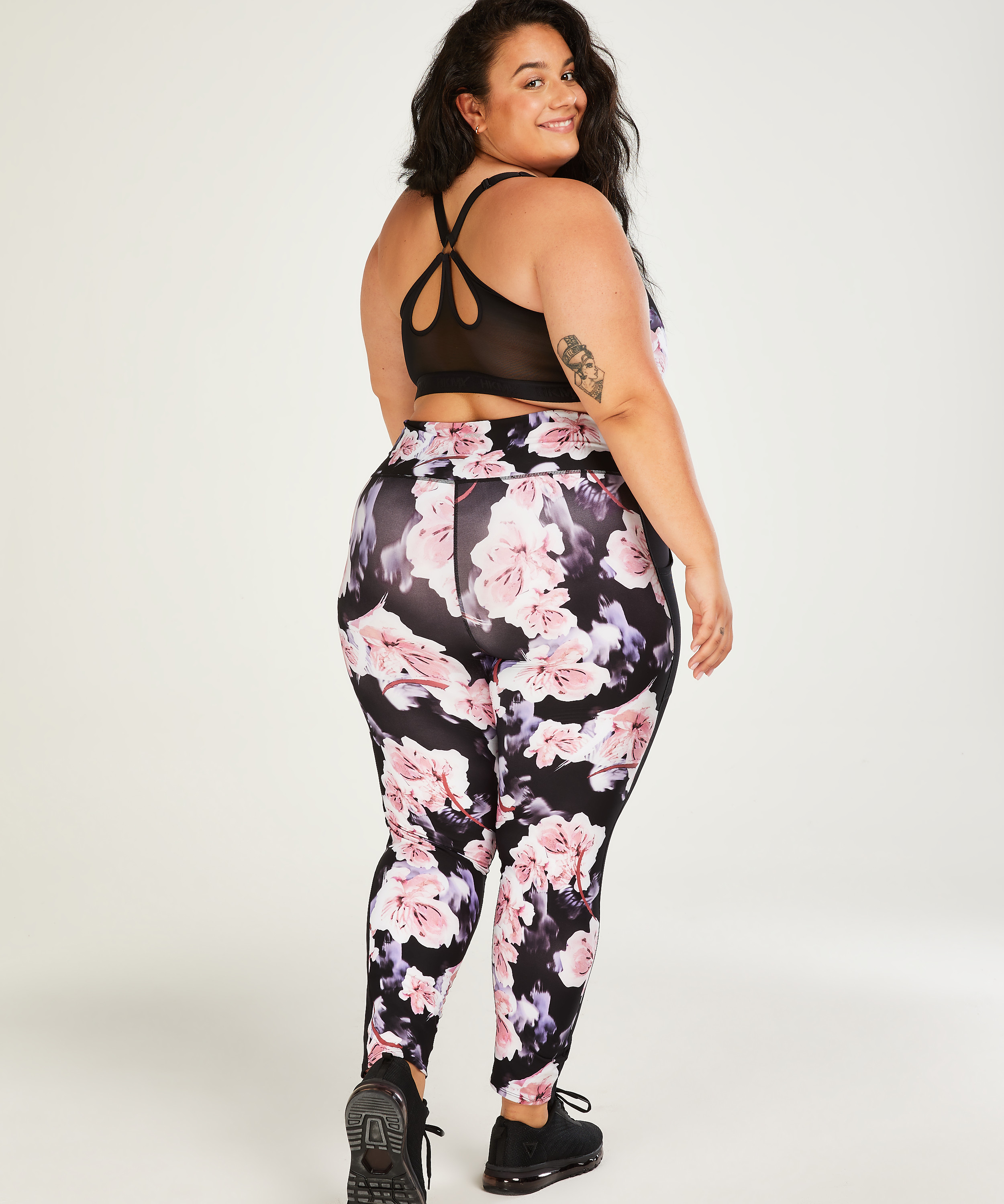 HKMX regular waist sport legging level 2, Black, main