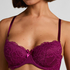 Teddy Padded Underwired Bra, Purple