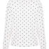 Pyjama Top Loose Pointelle, White