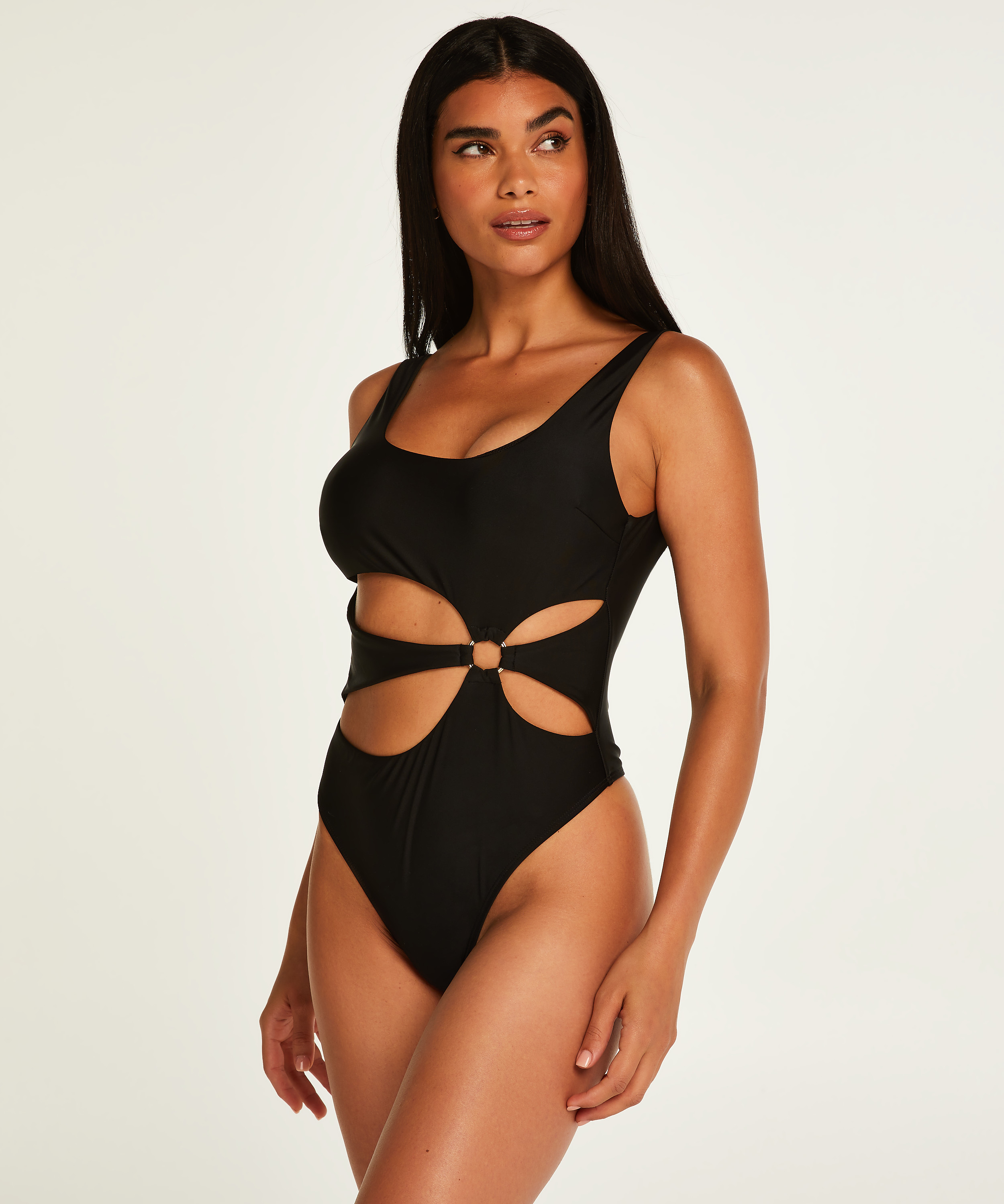 Sicily swimsuit, Black, main