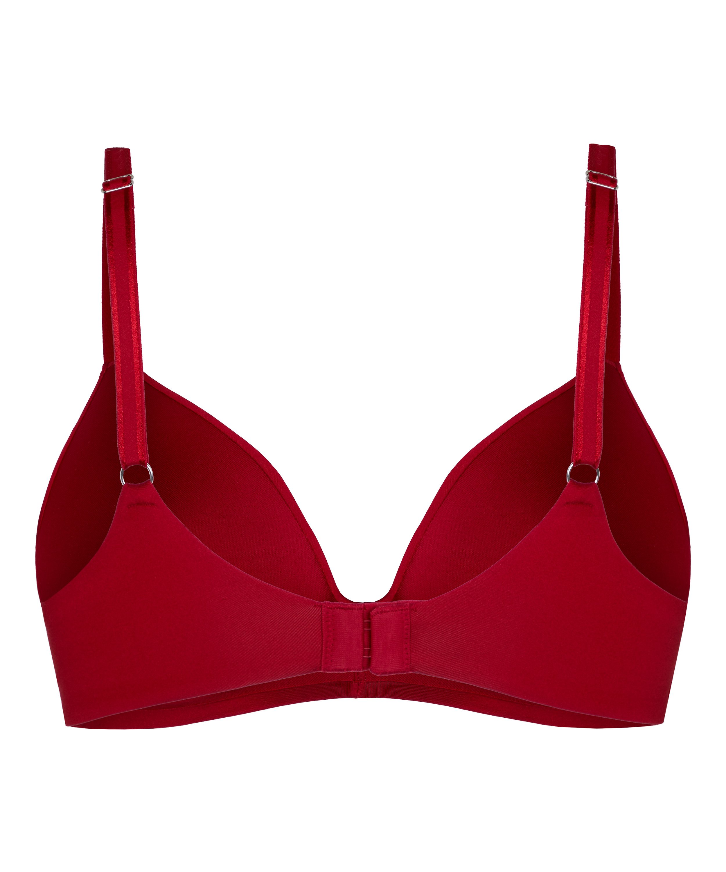 Mona padded non-underwired bra, Red, main