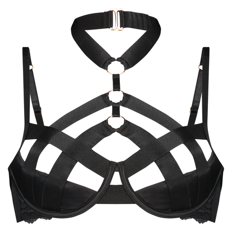 Lilith Non-Padded Underwired Bra, Black