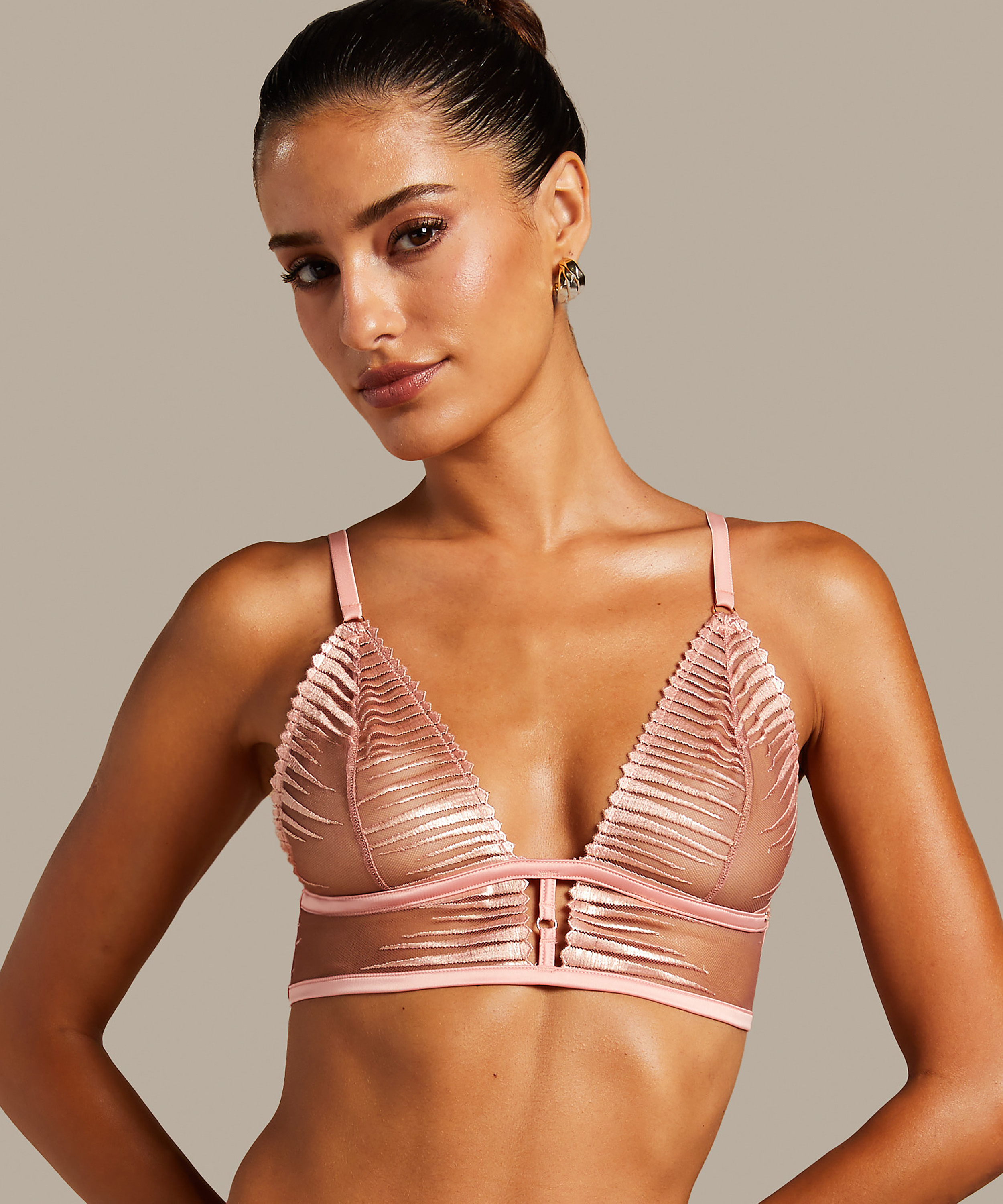 Alice Bralette, Pink, main