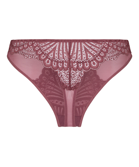Highleg Thong Selena, Purple