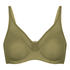 Nina Non-Padded Underwired Minimizer Bra, Green