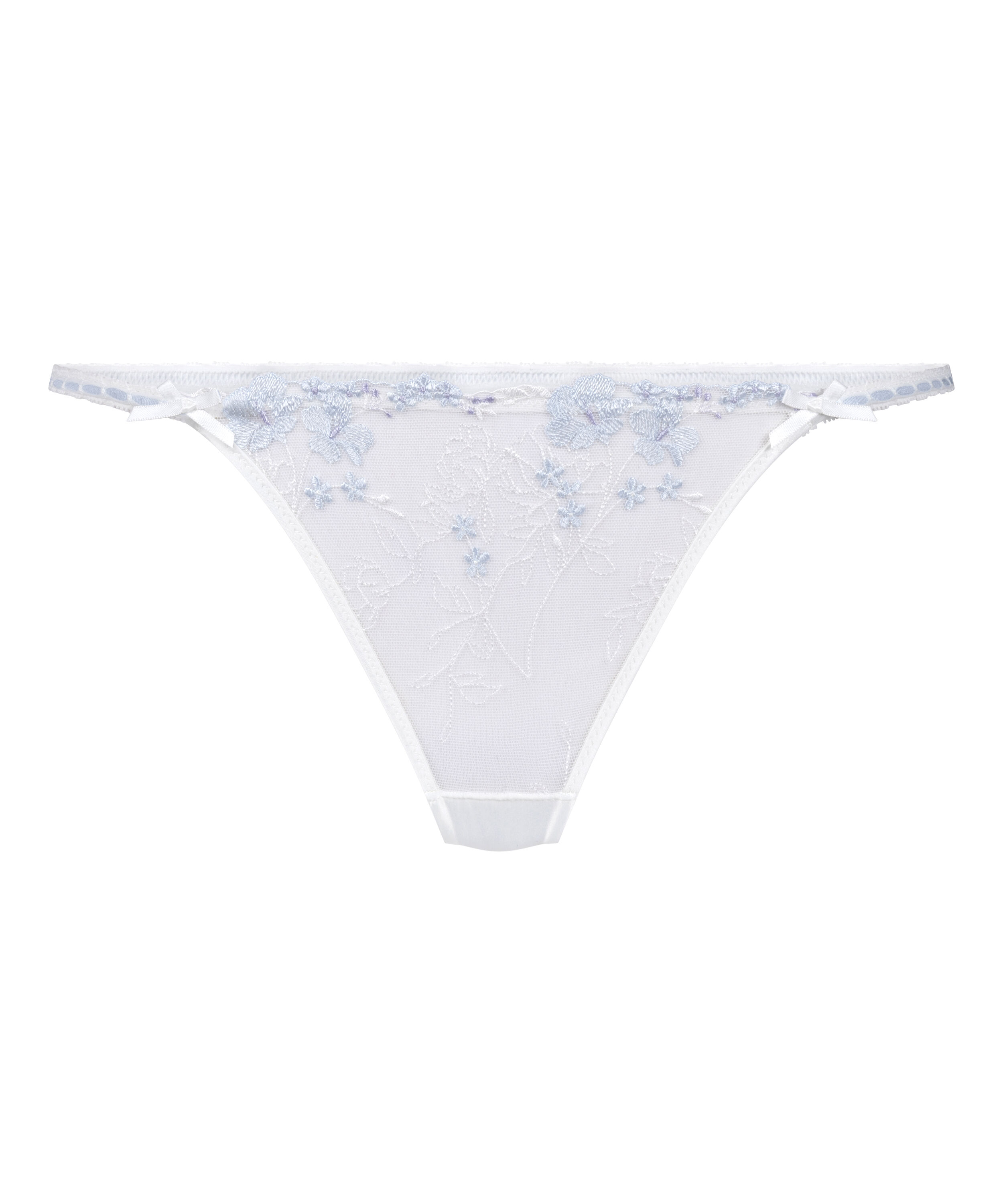 Peonie Highleg Thong, White