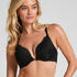 Sabrina Padded Underwired Push-Up Bra, Black