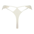 Wies High Leg Thong, White