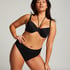 Bikini Bottom With Wrap Luxe, Black