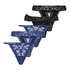 5-pack Fashion Thong, Blue