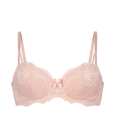 Kimberley Padded Underwired Bra, Pink