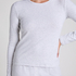 Pyjama top Pointelle, Gray