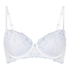 Peonie Padded Underwired Bra, White