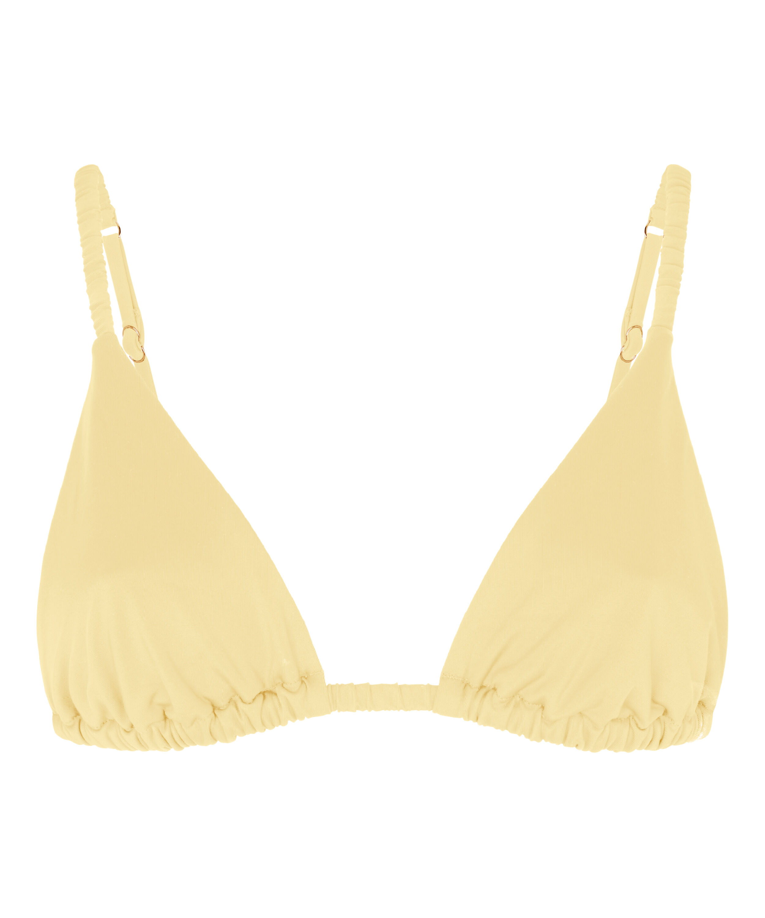 Triangle Bikini Top Riva., Yellow