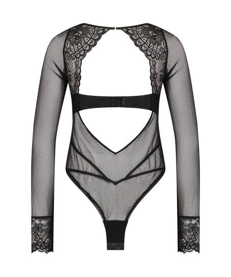 Mariella Bodysuit, Black