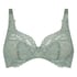 Daisy Non-Padded Underwired Bra, Green