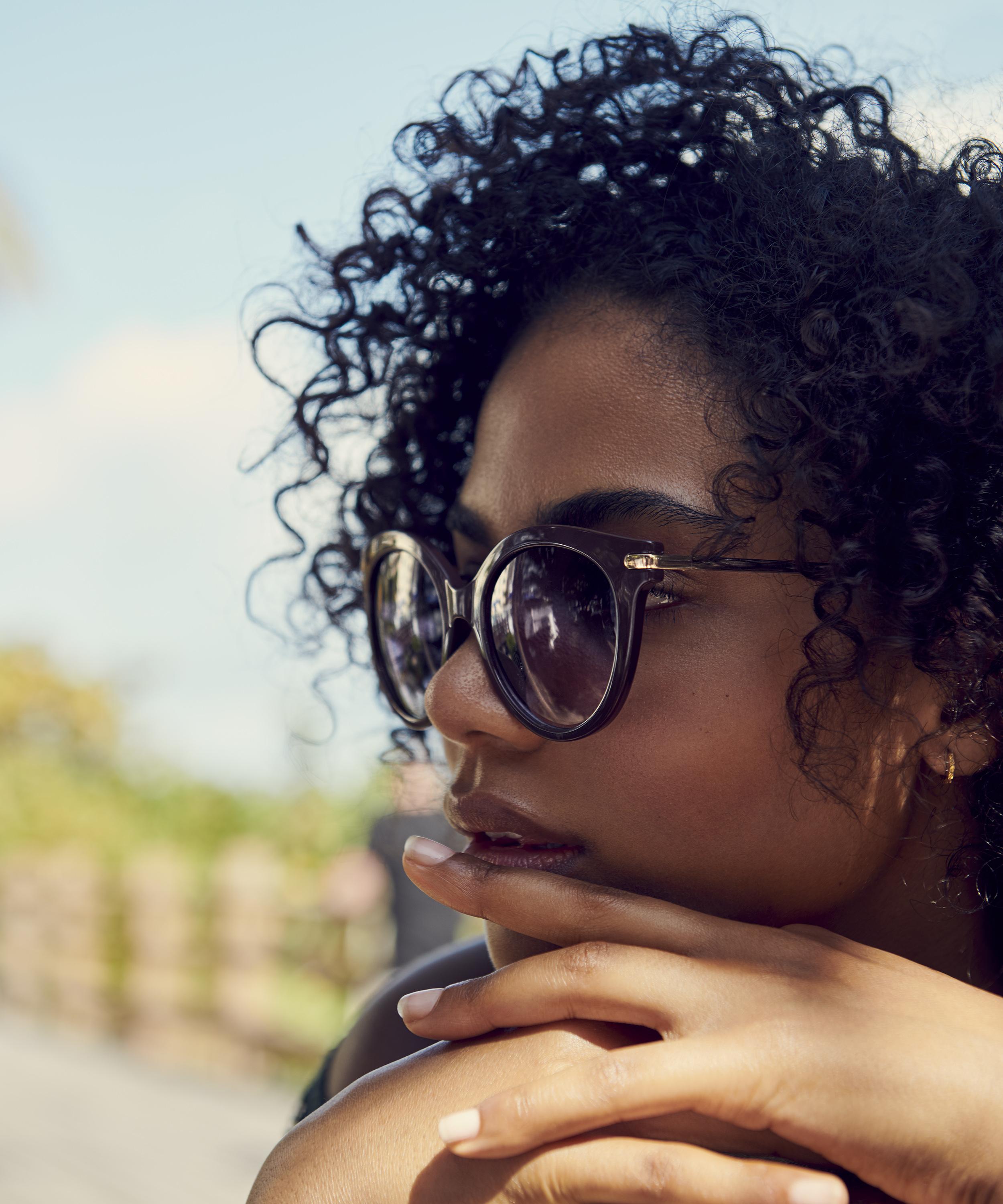 Sunglasses, Brown, main