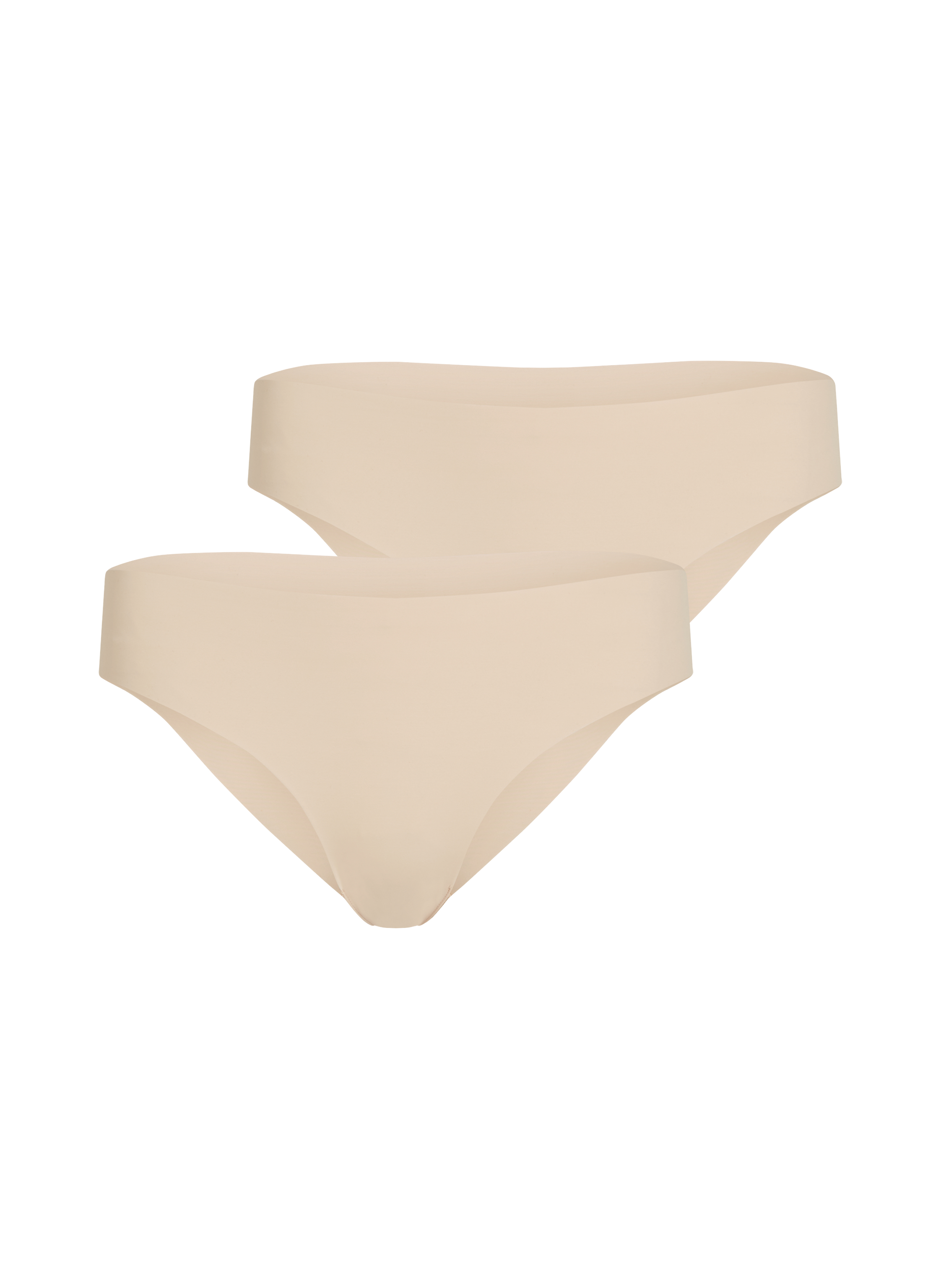 3-pack invisible Brazilian, Beige, main