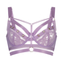 Sadie Non-Padded Longline Underwired Bra, Purple