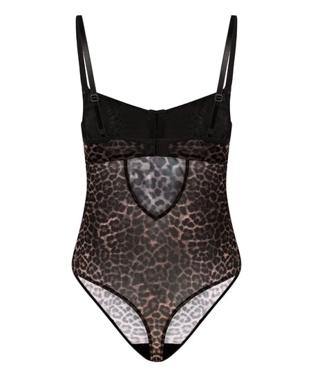Tara Leopard Body, Black