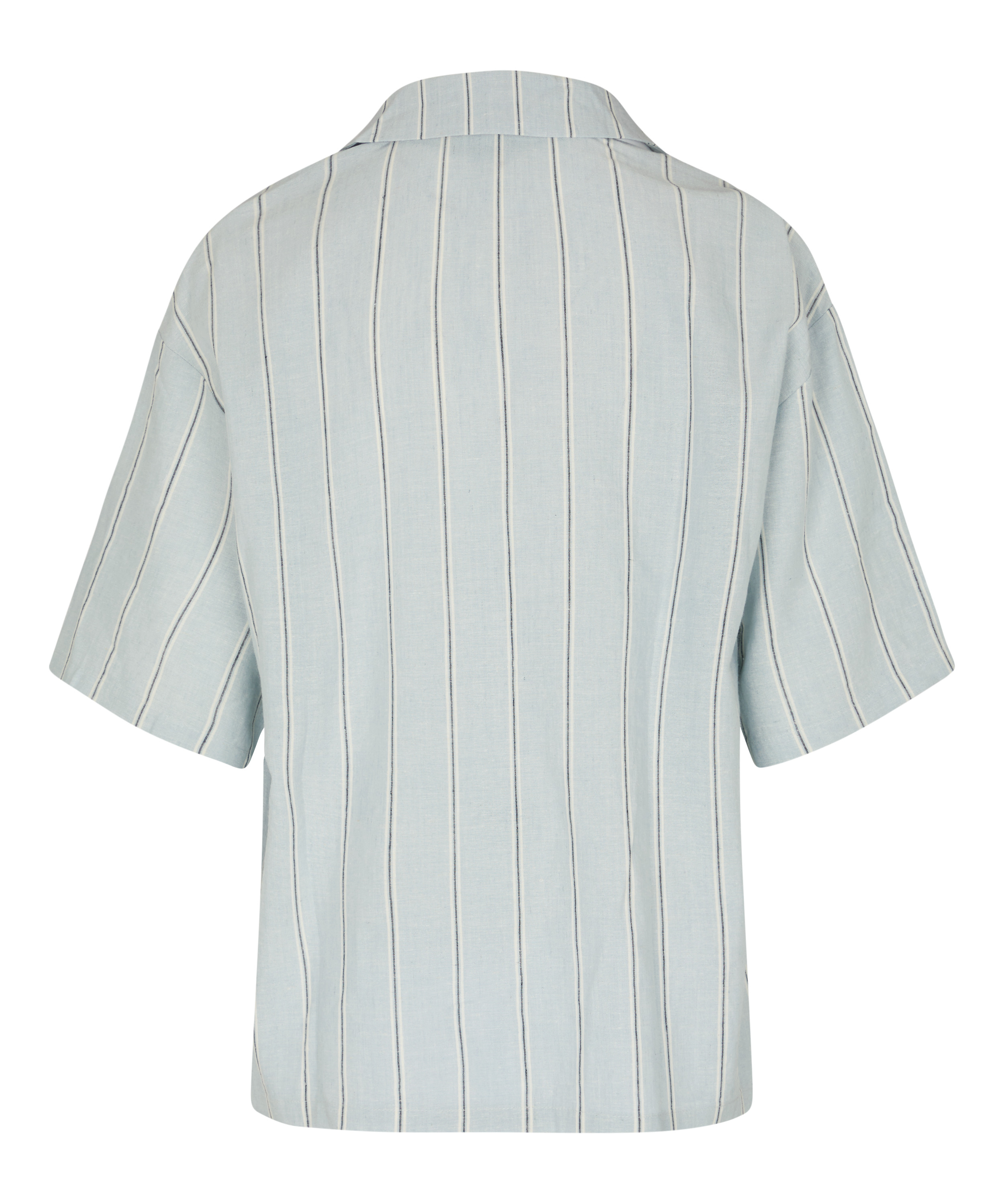Jacket Linen, Blue, main