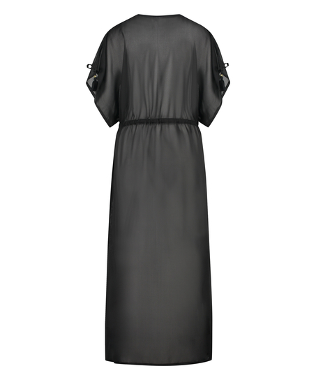 Sheer Kimono, Black