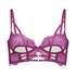 Monet Non-Padded Longline Underwired Bra, Purple