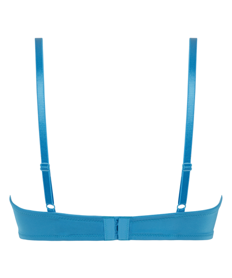 Anya Padded Underwired Bra, Blue