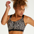 HKMX Sports bra The Pro Level 3, Gray