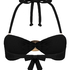 Cabo Bandeau Bikini Top, Black