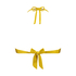 Nice Bandeau Bikini Top, Yellow