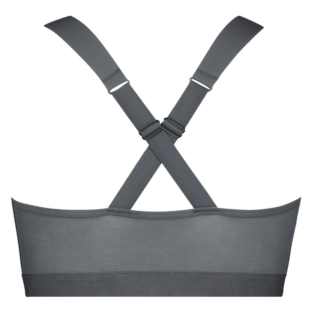 HKMX Sports bra The Pro Level 3, Gray