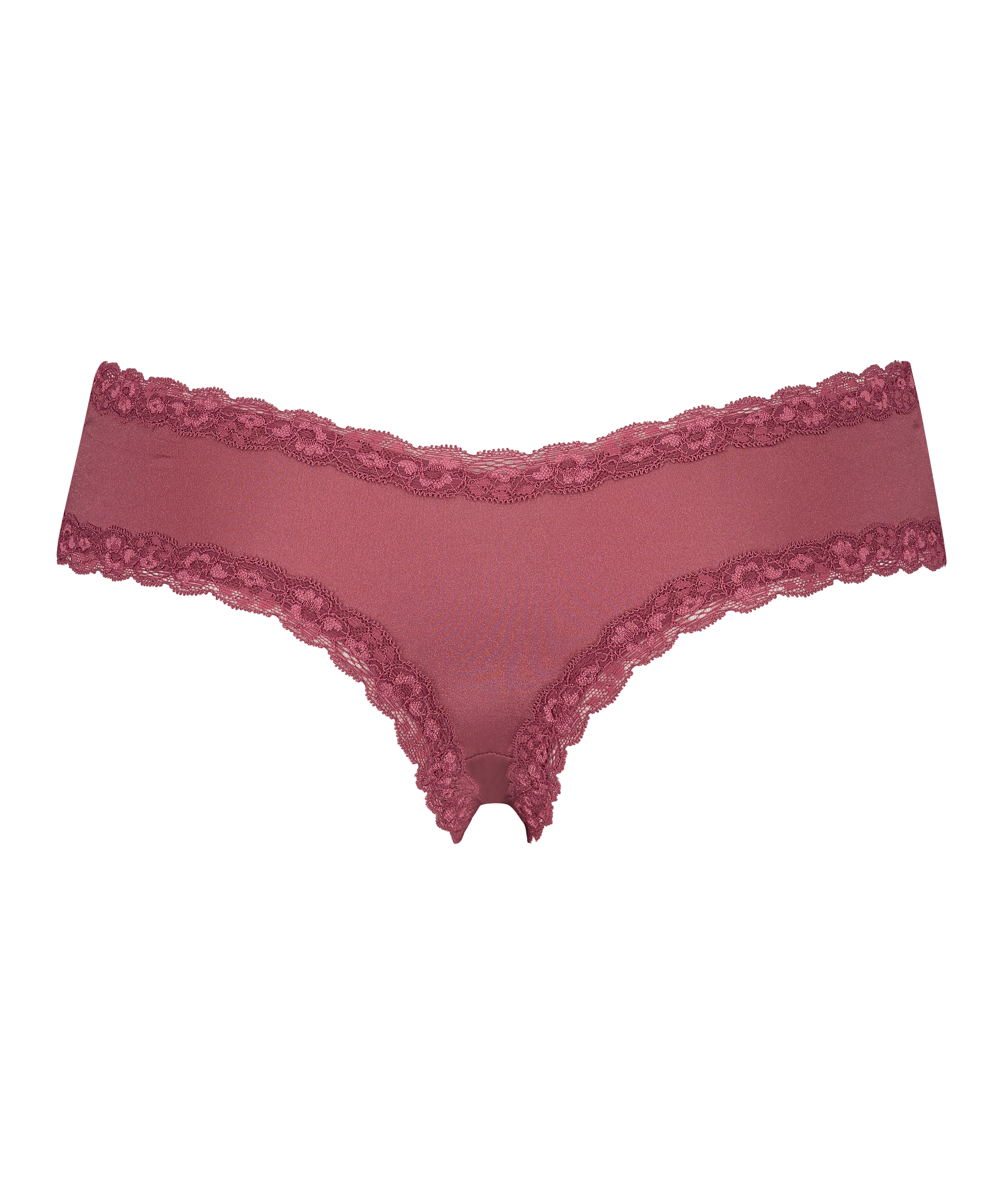 V-Shaped Microfibre Brazilian, Red, main