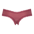 V-Shaped Microfibre Brazilian, Red