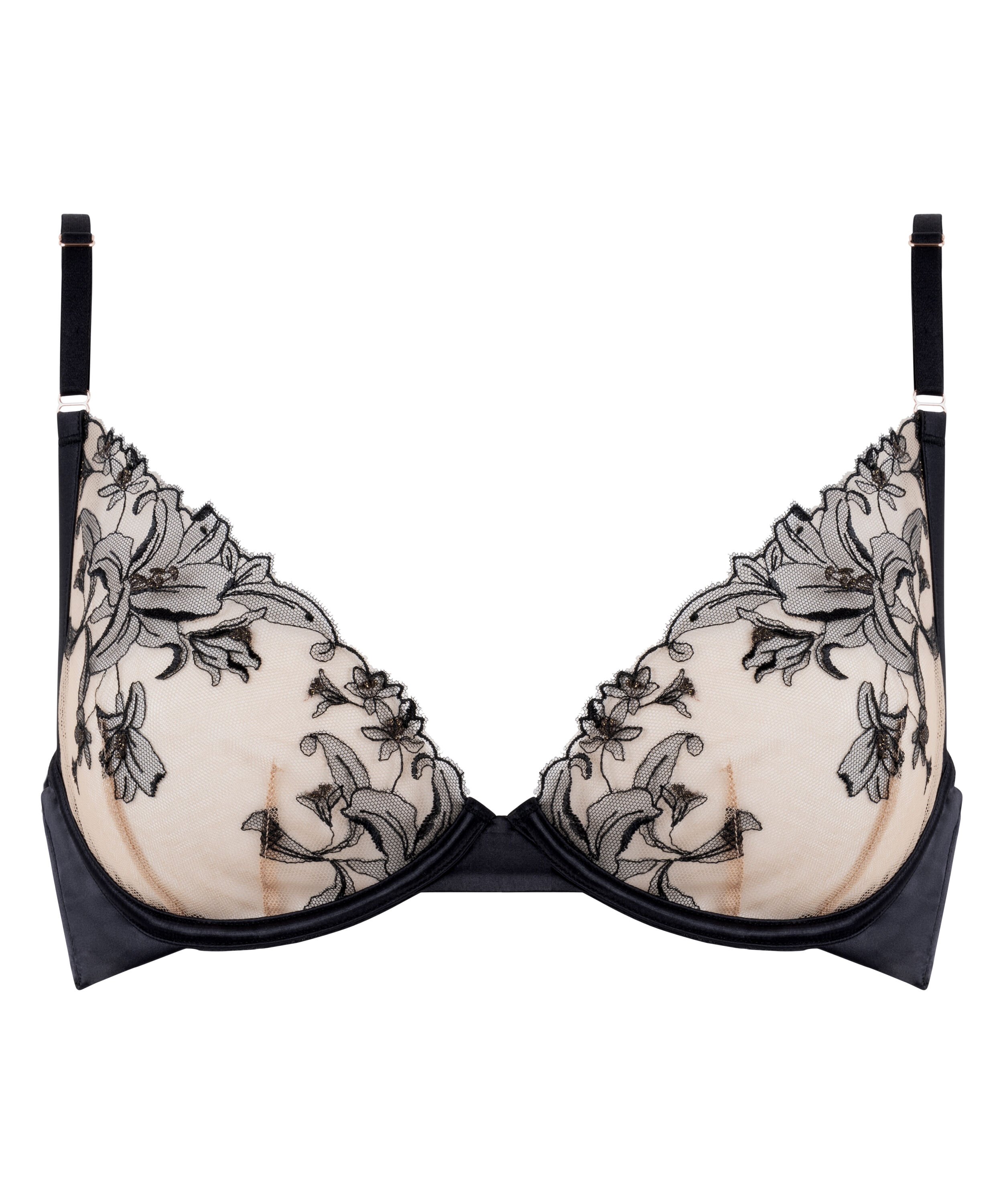 Anouk Non-Padded Underwired Bra, Black