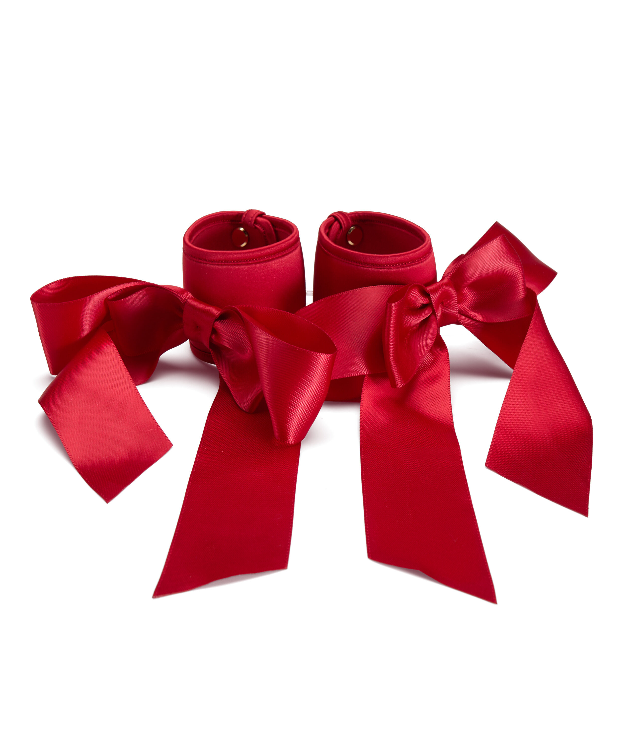 Bow Wrist Ties, Red