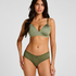 Mona padded non-underwired bra, Green