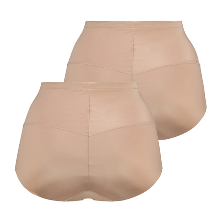 2-Pack Smoothing shaping brief, Beige