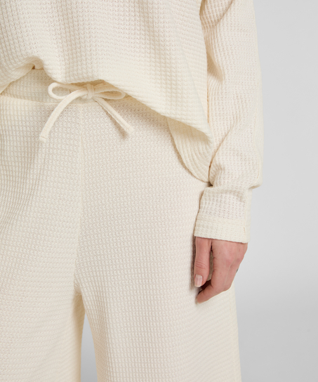 Pant Waffle Tracey, White
