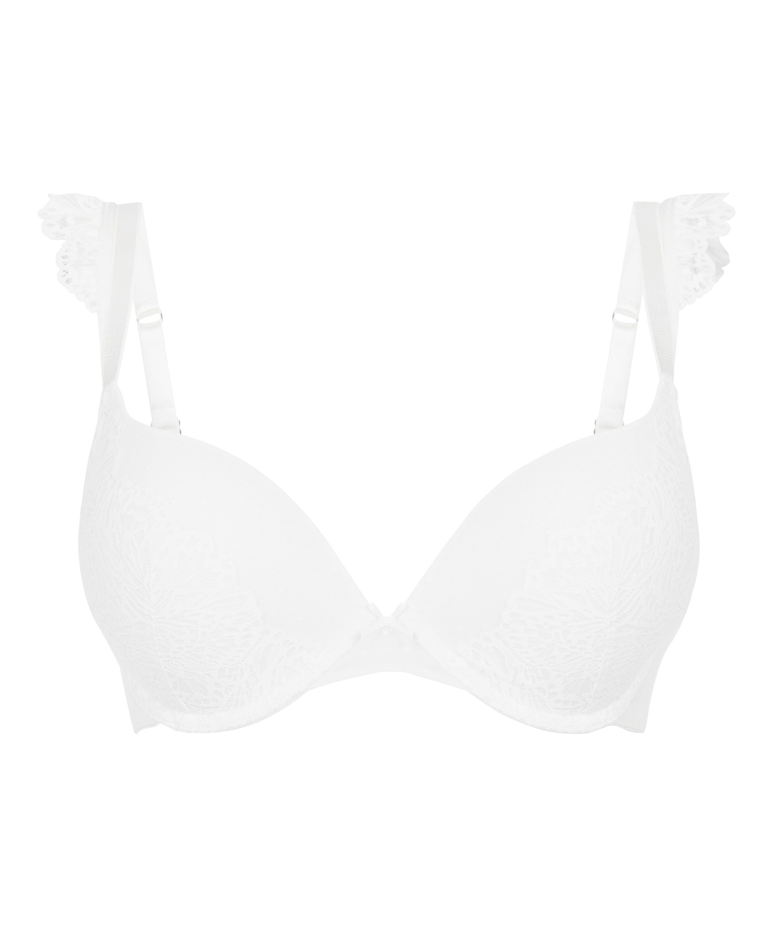 Posie Padded Underwired Maximizer Bra, White, main