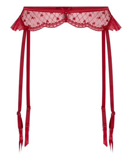 Cordelie Suspenderbelt , Red