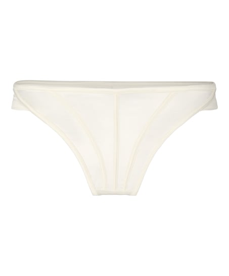 Highleg Thong Britt, White