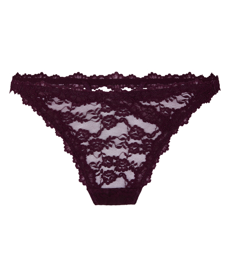 Highleg Thong Aveline, Purple