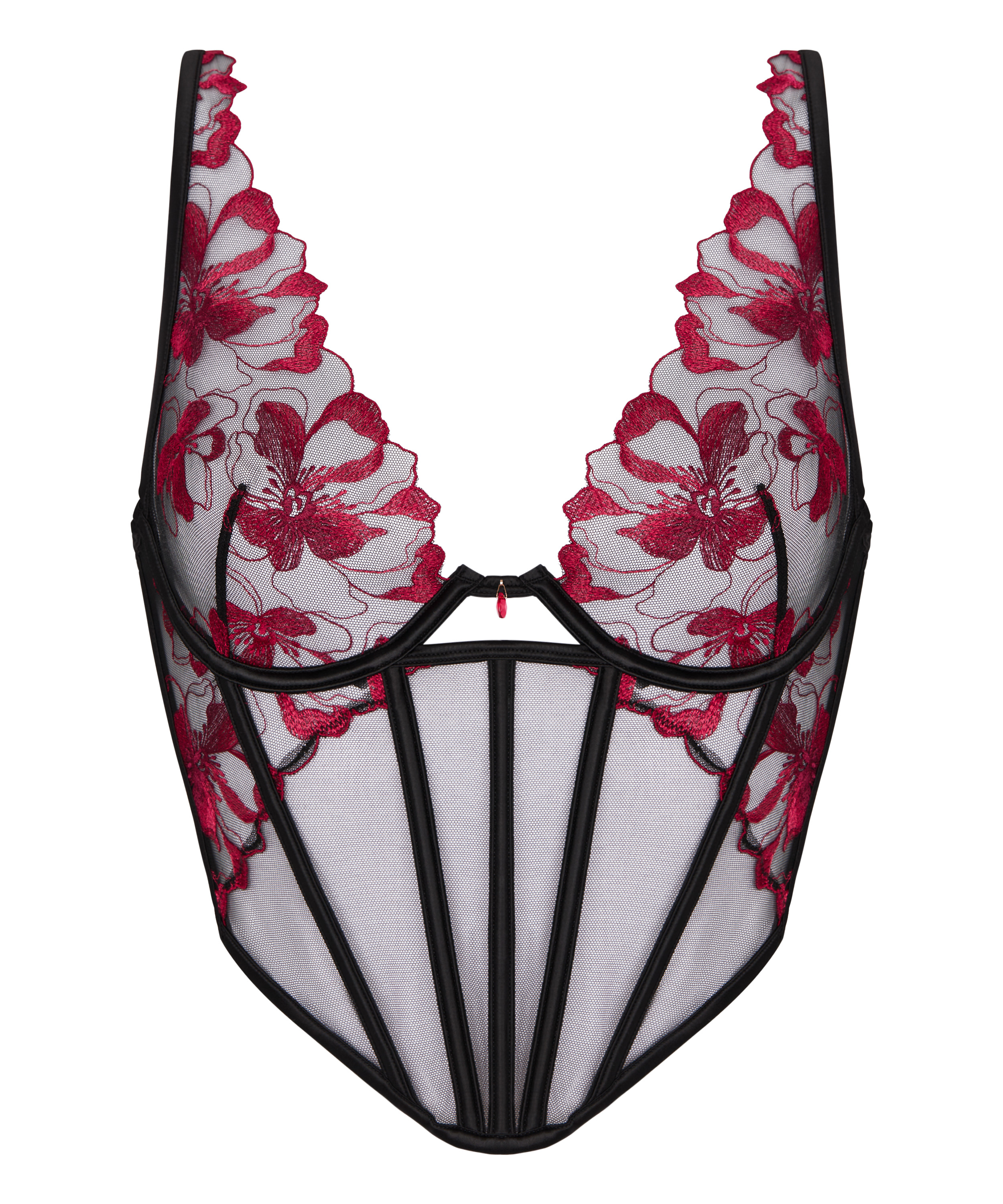 Bustier Dahlia, Black, main