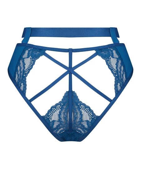 Venus open crotch brazilian, Blue