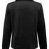Velours Long-Sleeved Jacket, Black