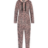 Leopard Onesie, Pink