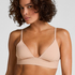 Smooth Triangle Bralette, Beige