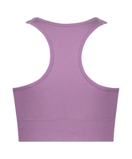 HKMX Seamless Sports Bra, Purple